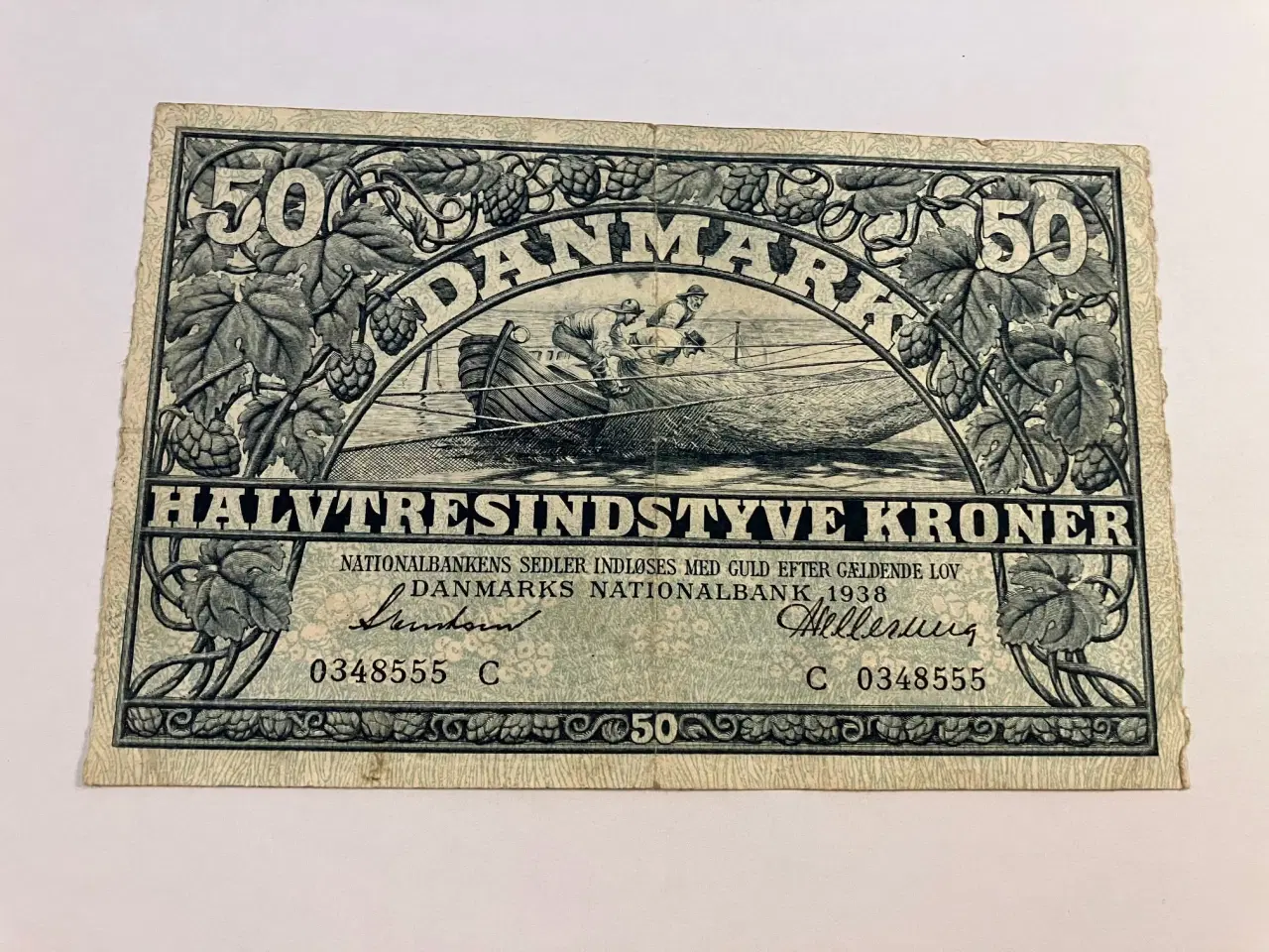 Billede 1 - 50 Kroner 1938 Danmark