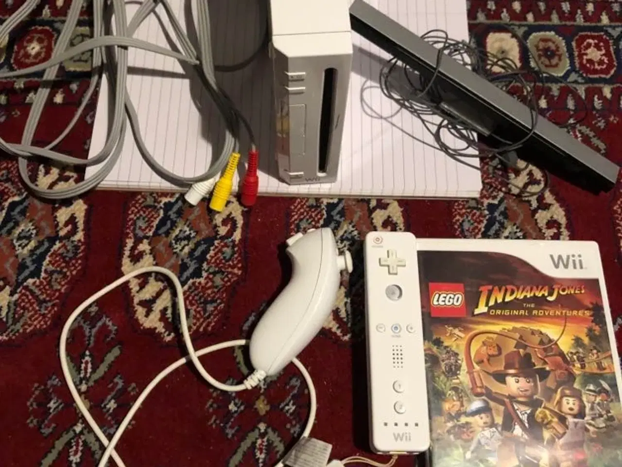 Billede 1 - Wii + Controller +  LEGO Indiana Jones