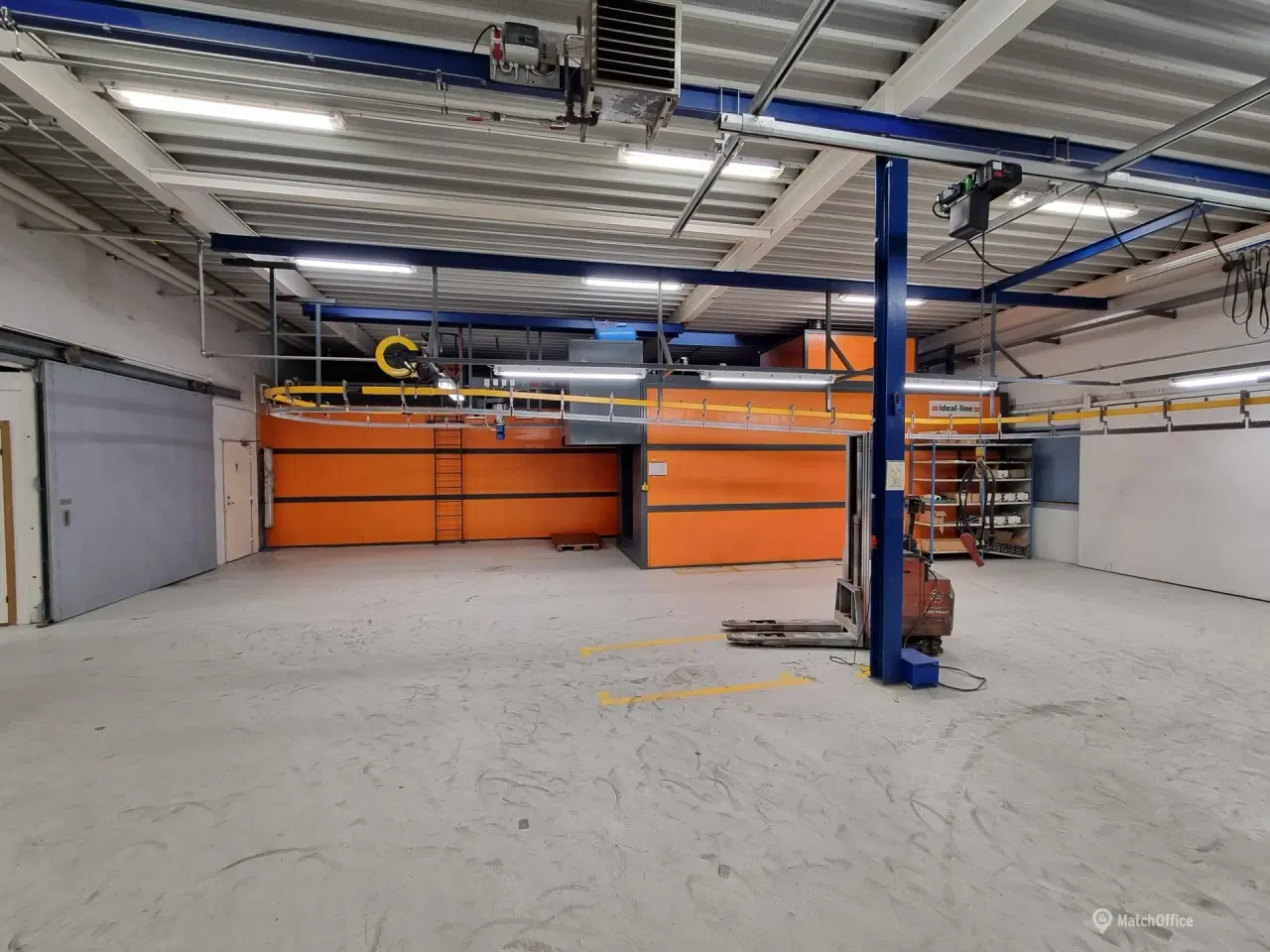 Billede 1 - Produktionslokale med malerkabine