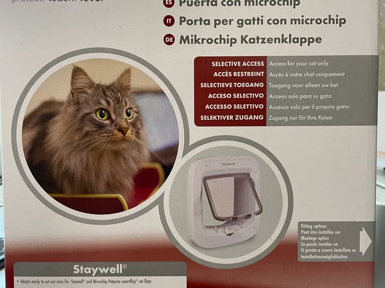 Billede 1 - Petsaf chipstyret kattelem