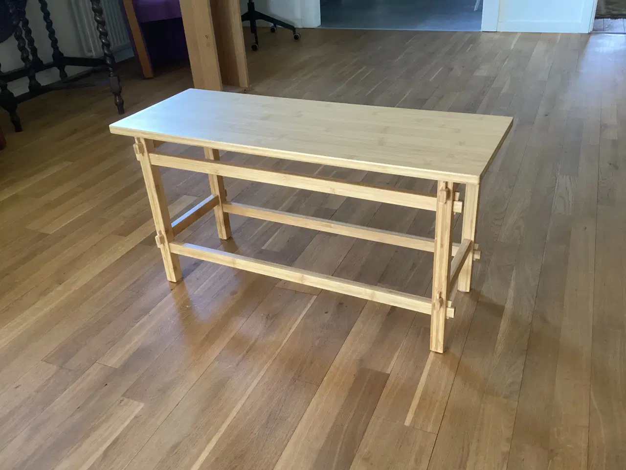 Billede 1 - træbænk i bambus