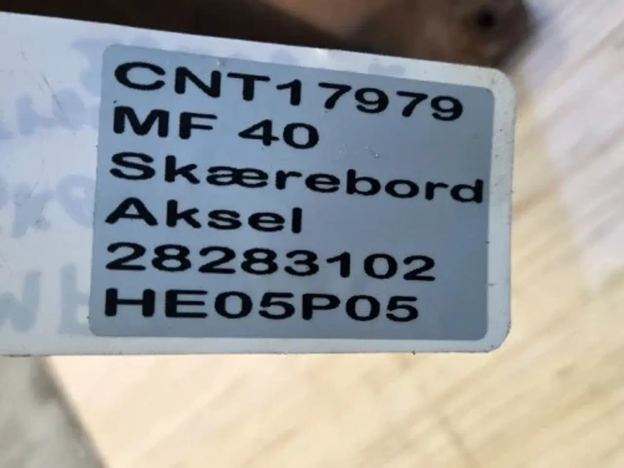 Billede 10 - Massey Ferguson 40 Drivaksel 28283102