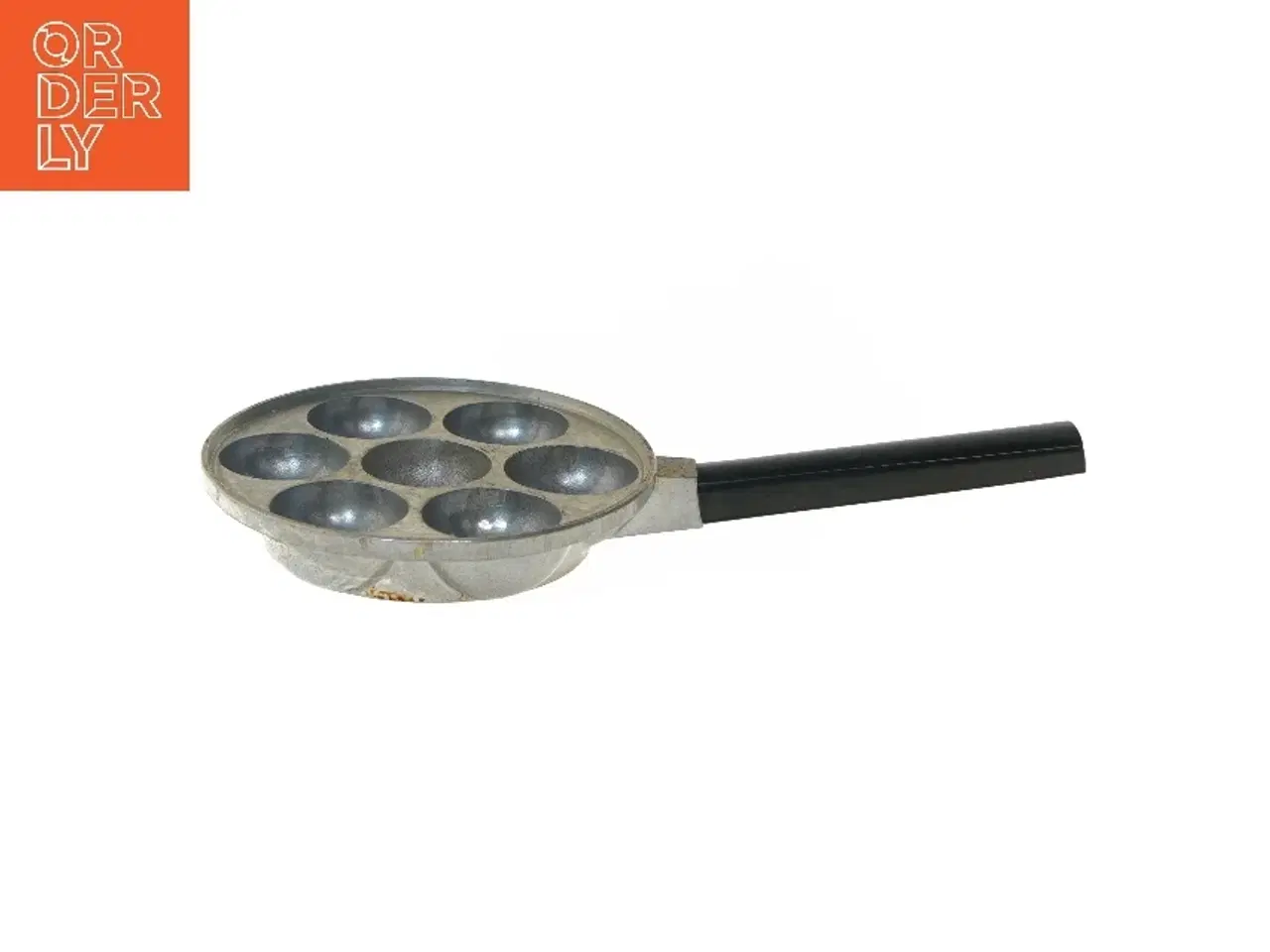 Billede 1 - Æbleskivepande med seks huller (str. Ø 18,5 cm)