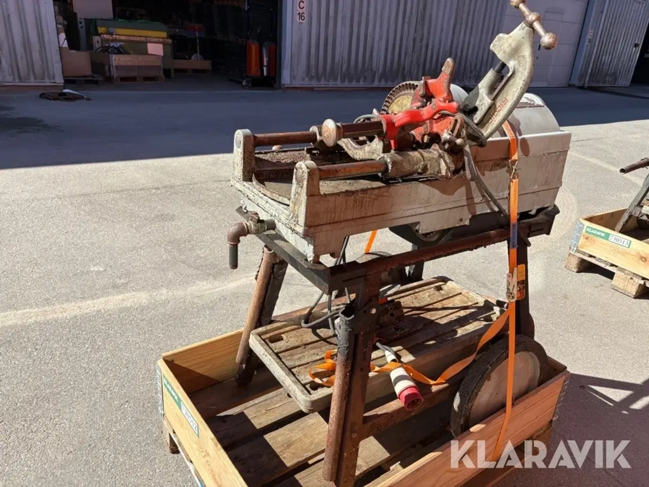 Billede 1 - Rørgevindskæremaskine Ridgid 535-2B