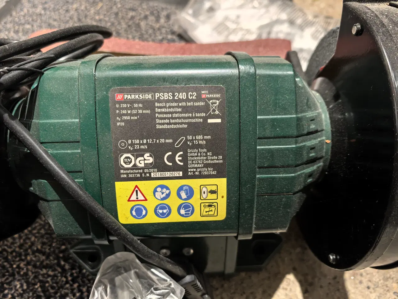 Billede 3 - Slibemaskin