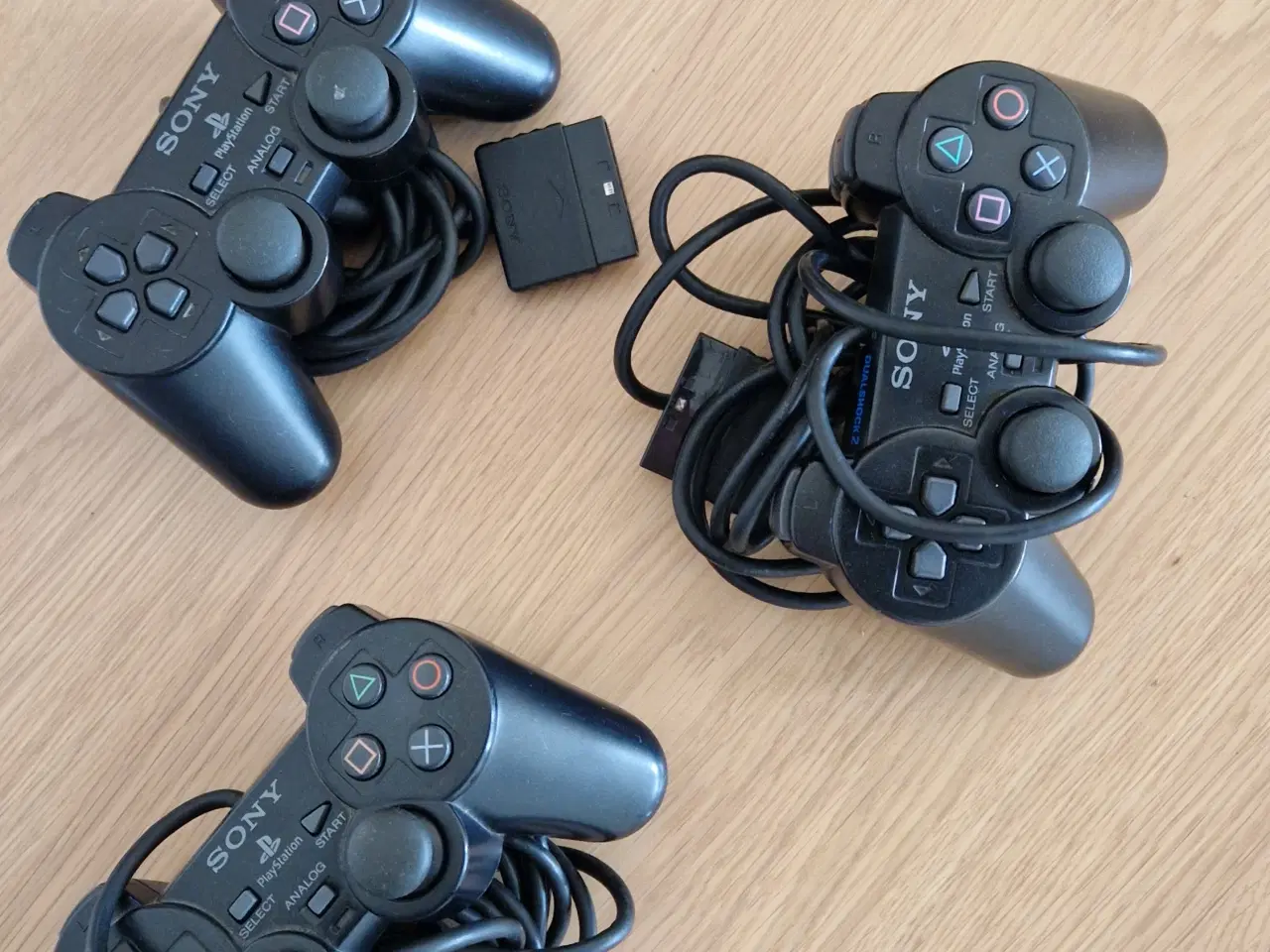 Billede 1 - 🎮 3x Original Sony PlayStation 2 DualShock 2