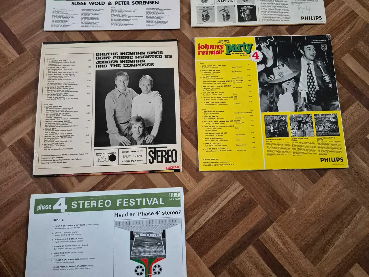 Billede 2 - 5 stk lp plader ældre dabønsk pop