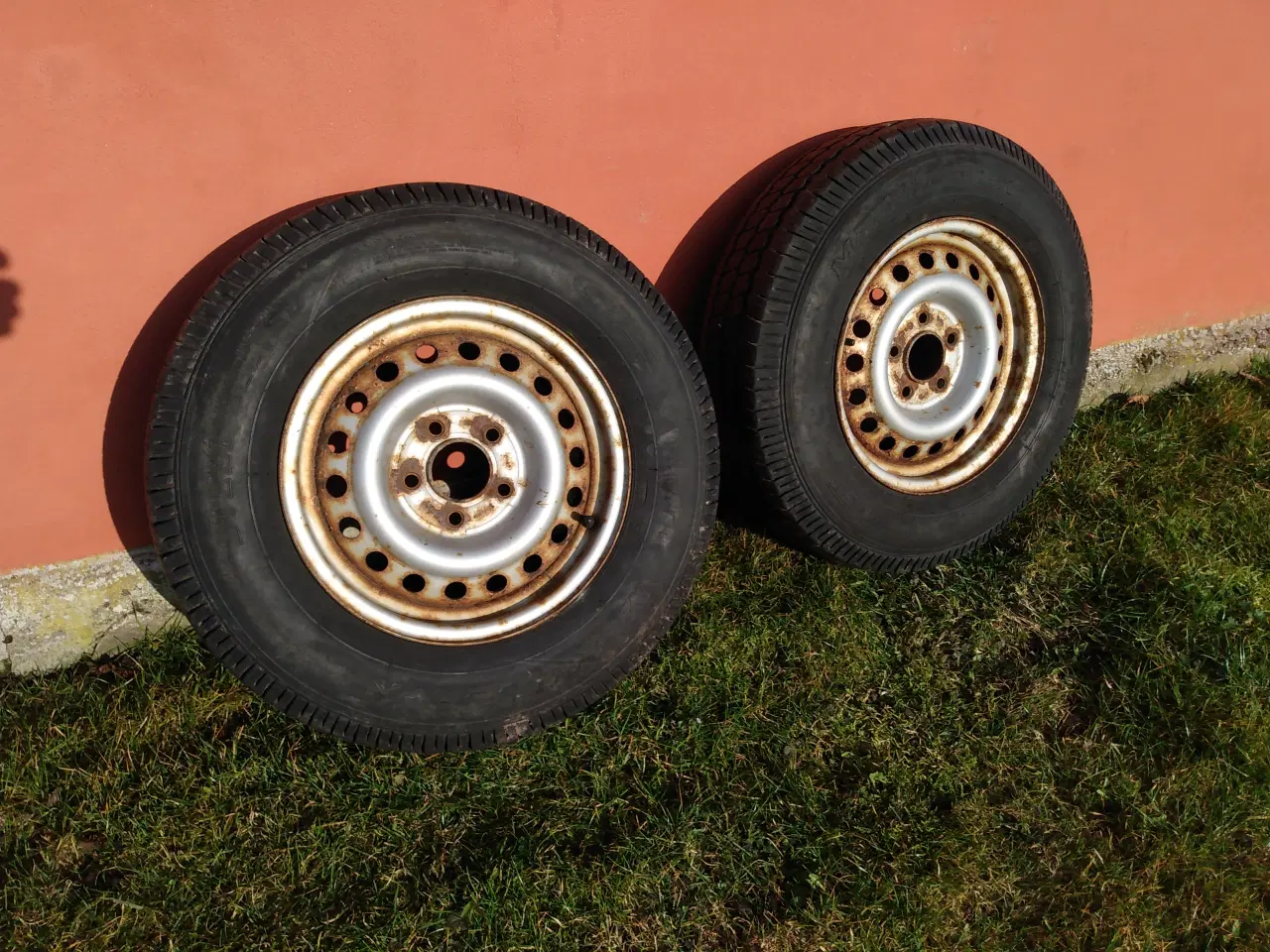 Billede 1 - Trailerhjul 185x14 8PR