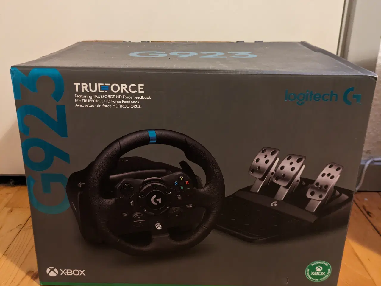 Billede 1 - Logitech G923 xbox gaming rat (steering wheel)