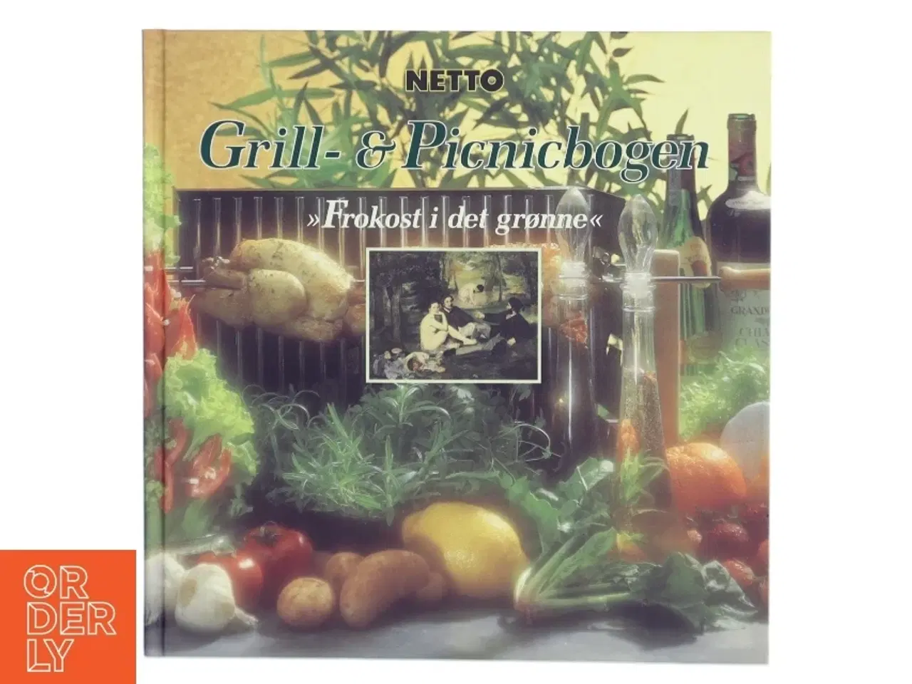 Billede 1 - Grill- & picnicbogen : "frokost i det grønne" (Bog)