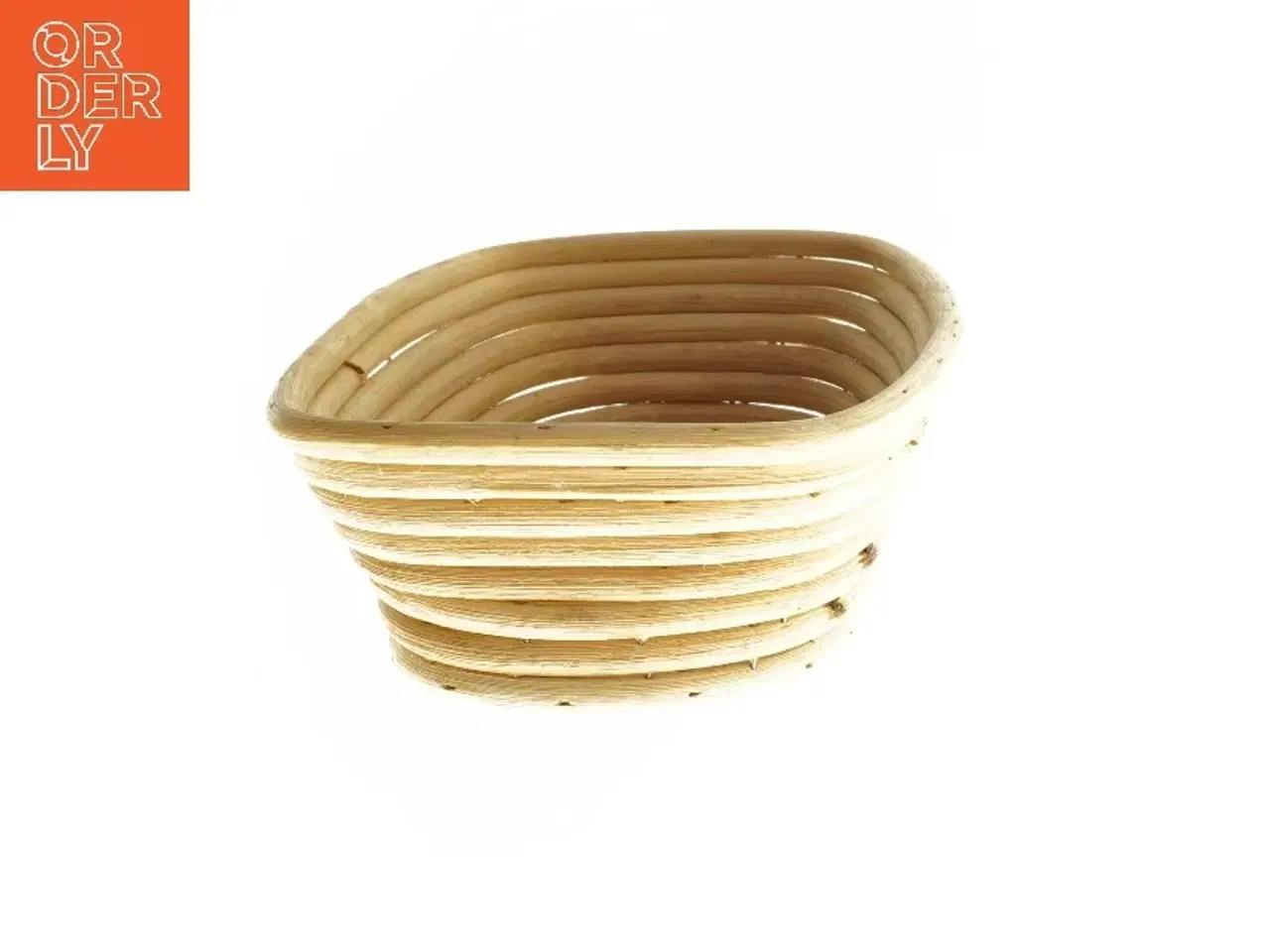 Billede 2 - Rektangulær bambuskurv (str. 7x15x27 cm)