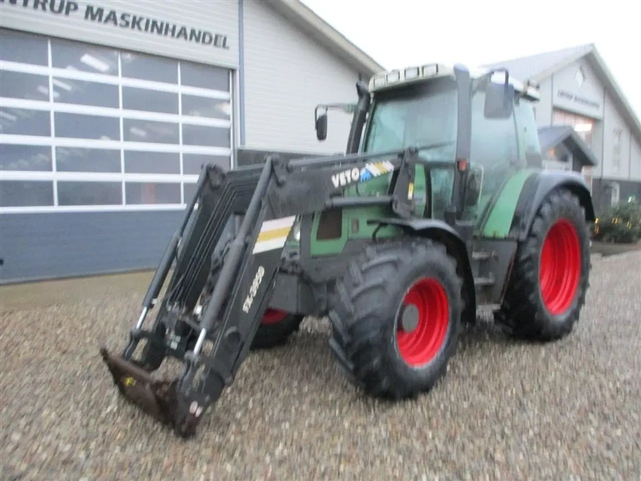 Billede 9 - Fendt 410 Vario med frontlæsser.