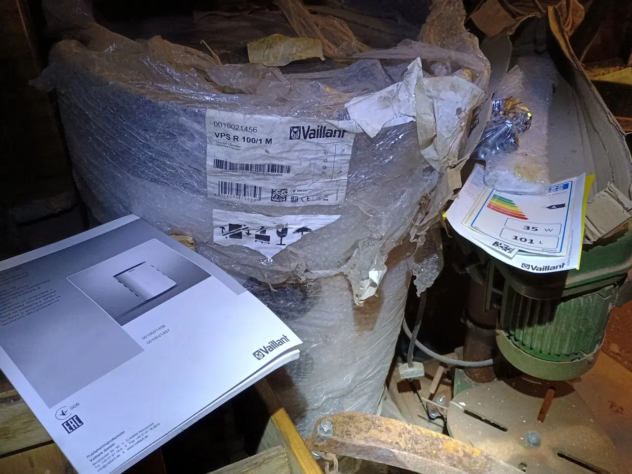 Billede 1 - Vaillant 100 liters buffertank