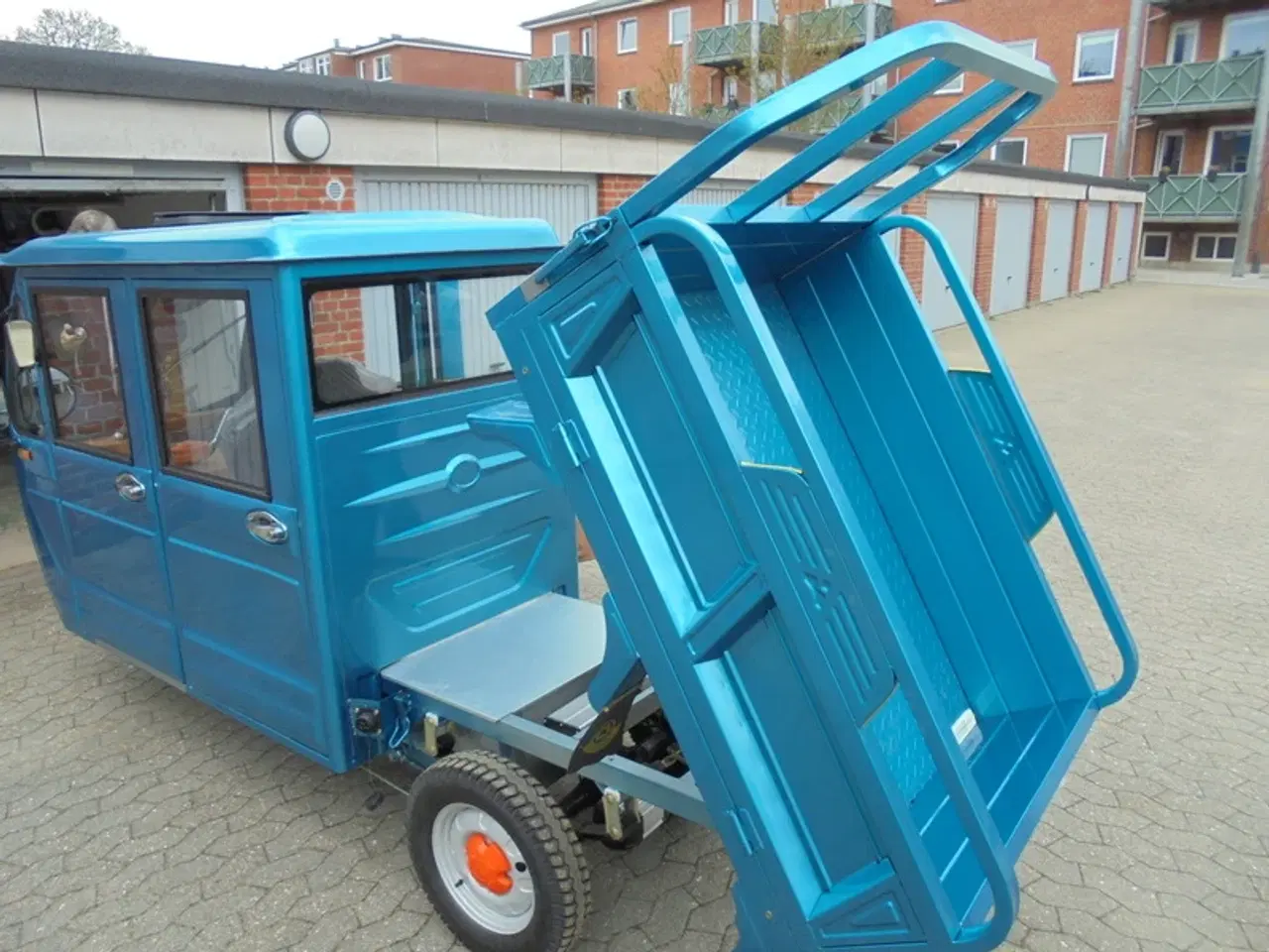 Billede 3 - Kabine scooter med lad