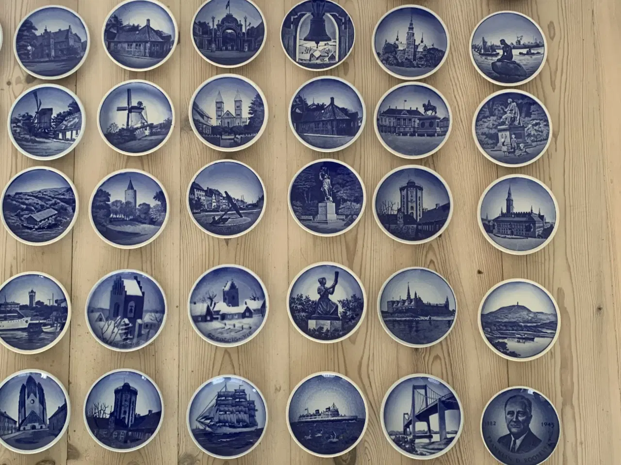 Billede 3 - Platter 92 stk. Flotte motiver i Danmark 