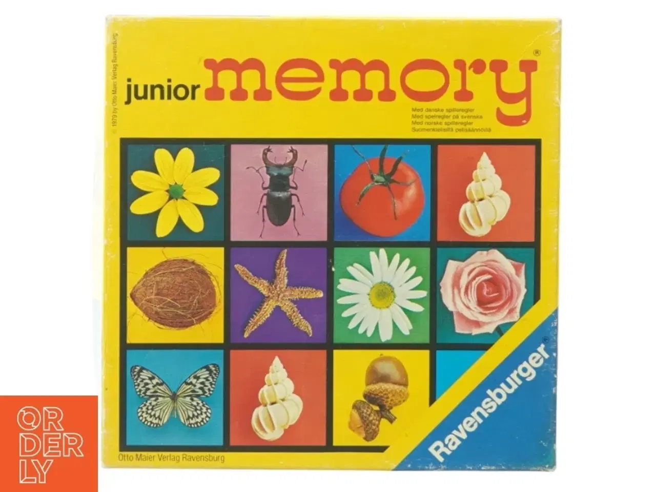 Billede 1 - Junior Memory Spil fra Ravensburger (str. 19,5 x 19. cm)