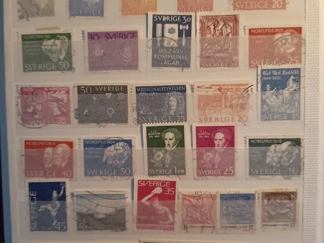 Billede 8 - Sverige frimærker