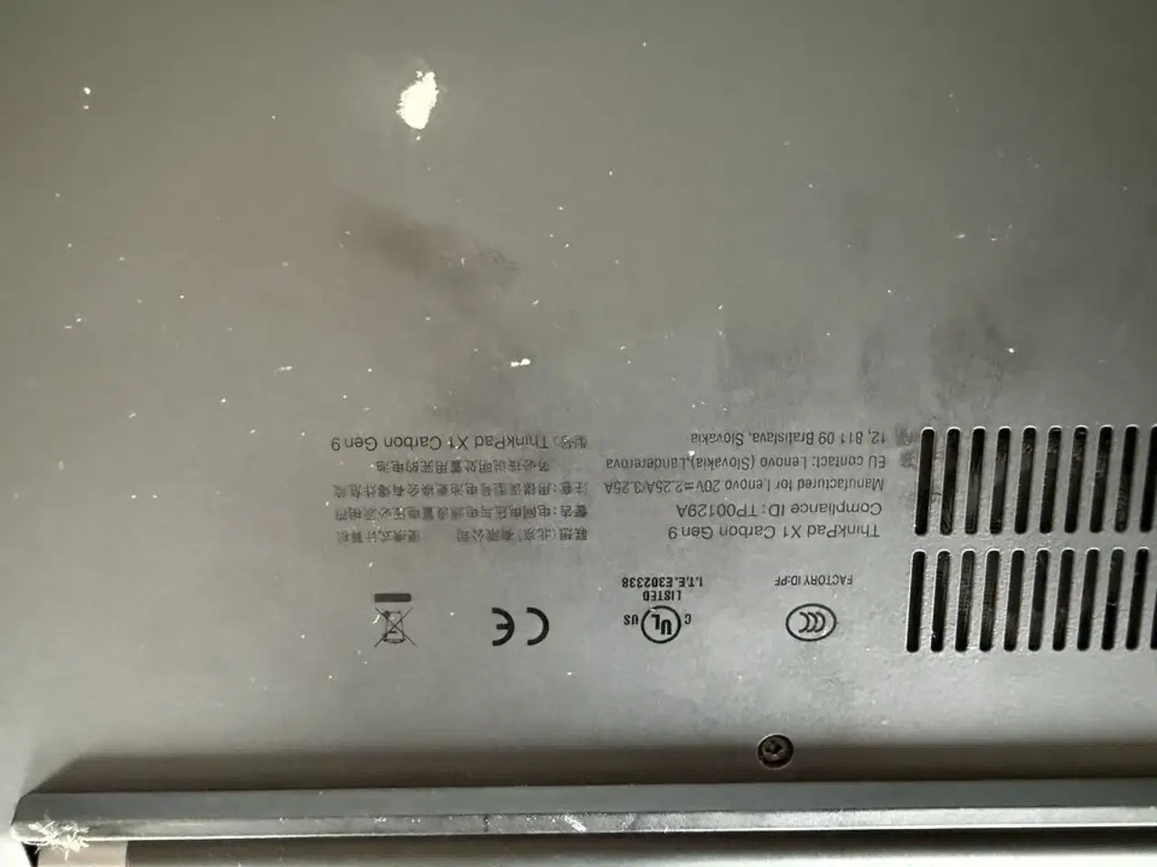 Billede 7 - Bærbar computer LENOVO X1 Carbon 9th Gen.