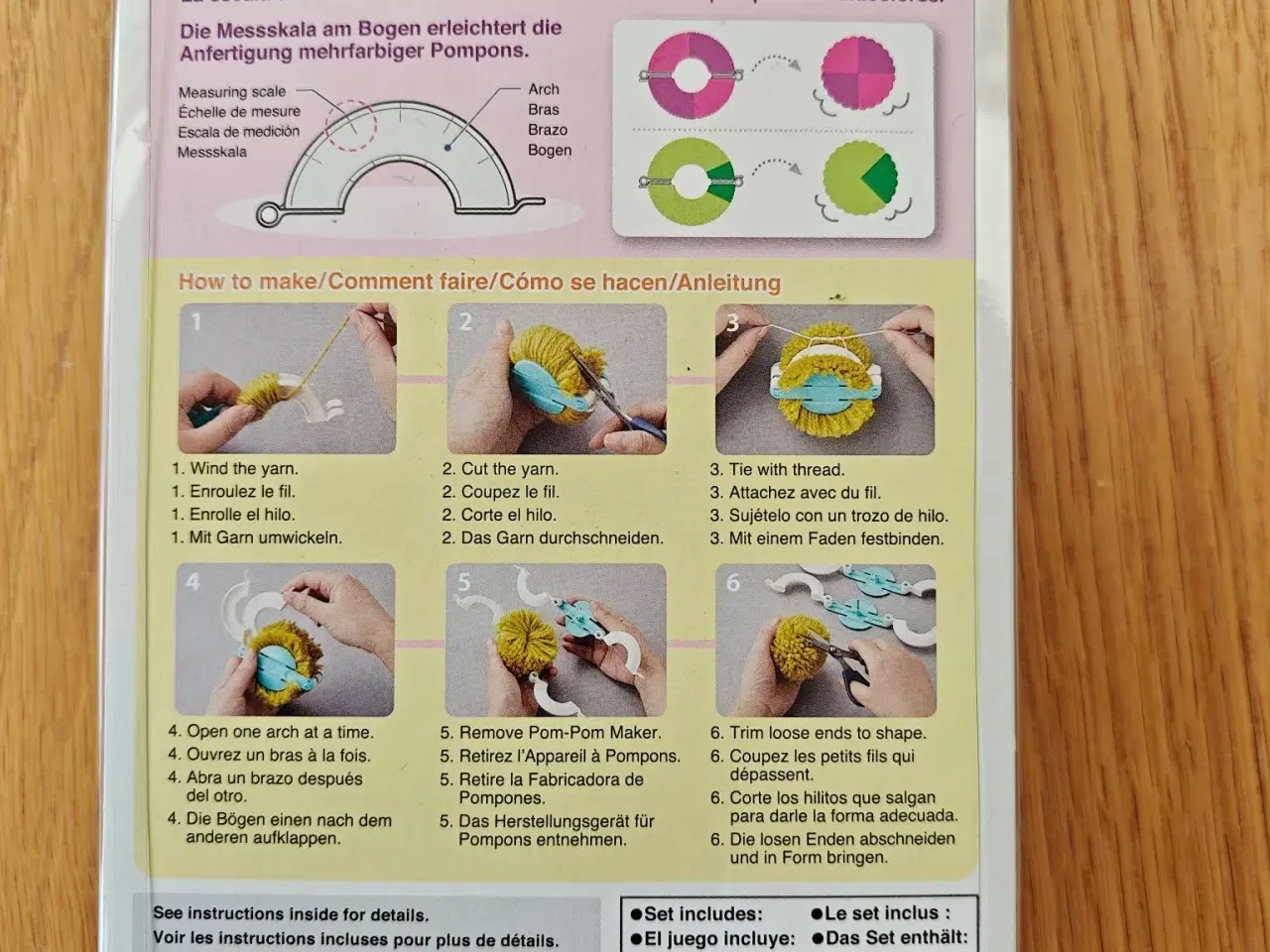Billede 3 - Pom pom maker sæt