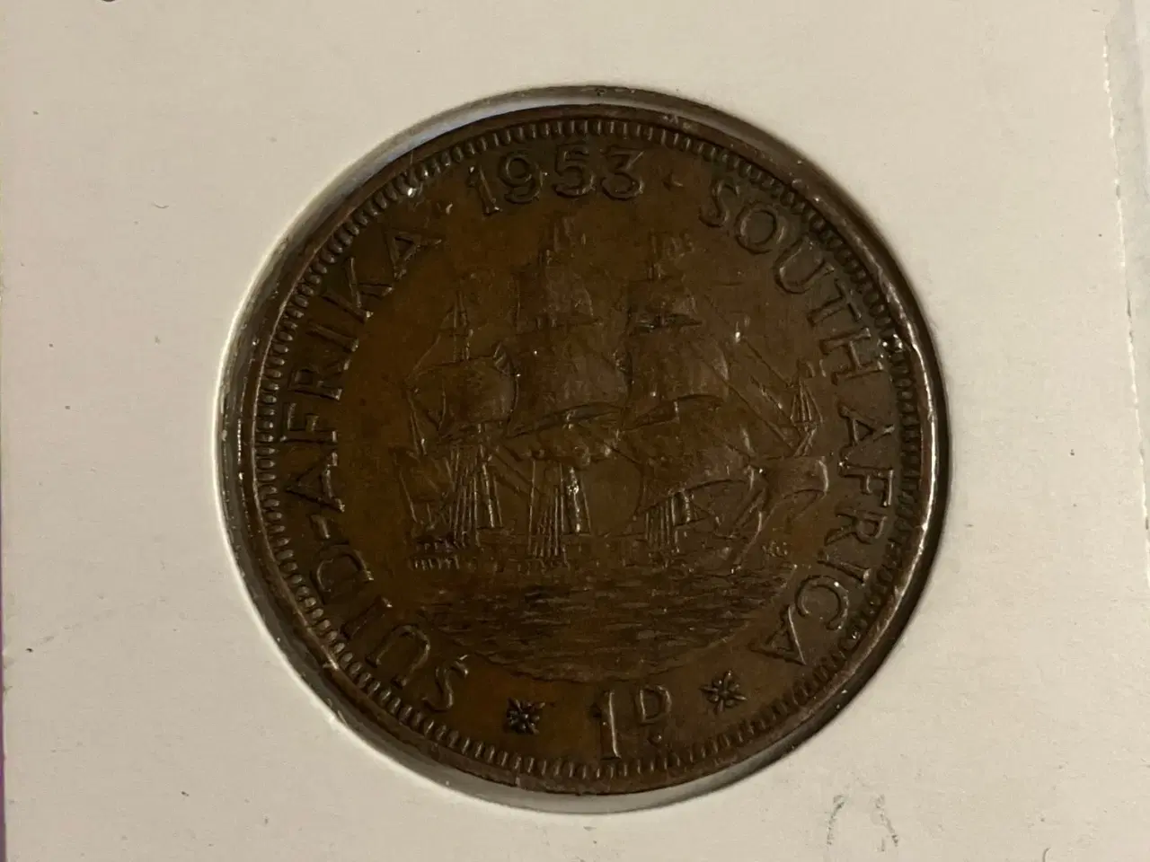 Billede 1 - 1 Penny South Africa 1953
