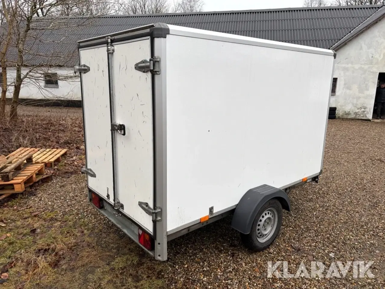 Billede 5 - Lukket trailer Variant B715C2 750 kg. med bremser