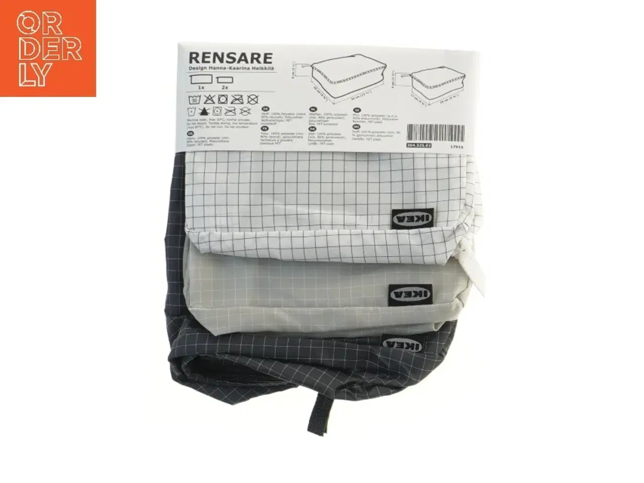 Billede 1 - IKEA Rensare pakning af opbevaringsposer fra IKEA (str. 25x34x8 og 17x25x8 cm)