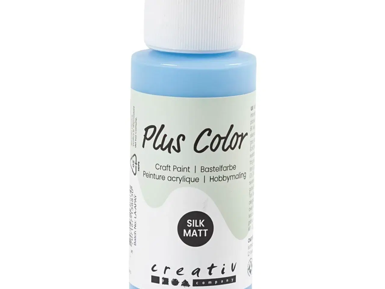 Billede 1 - Plus Color Hobbymaling, Himmelblå 60ml - Hurtigtørrende