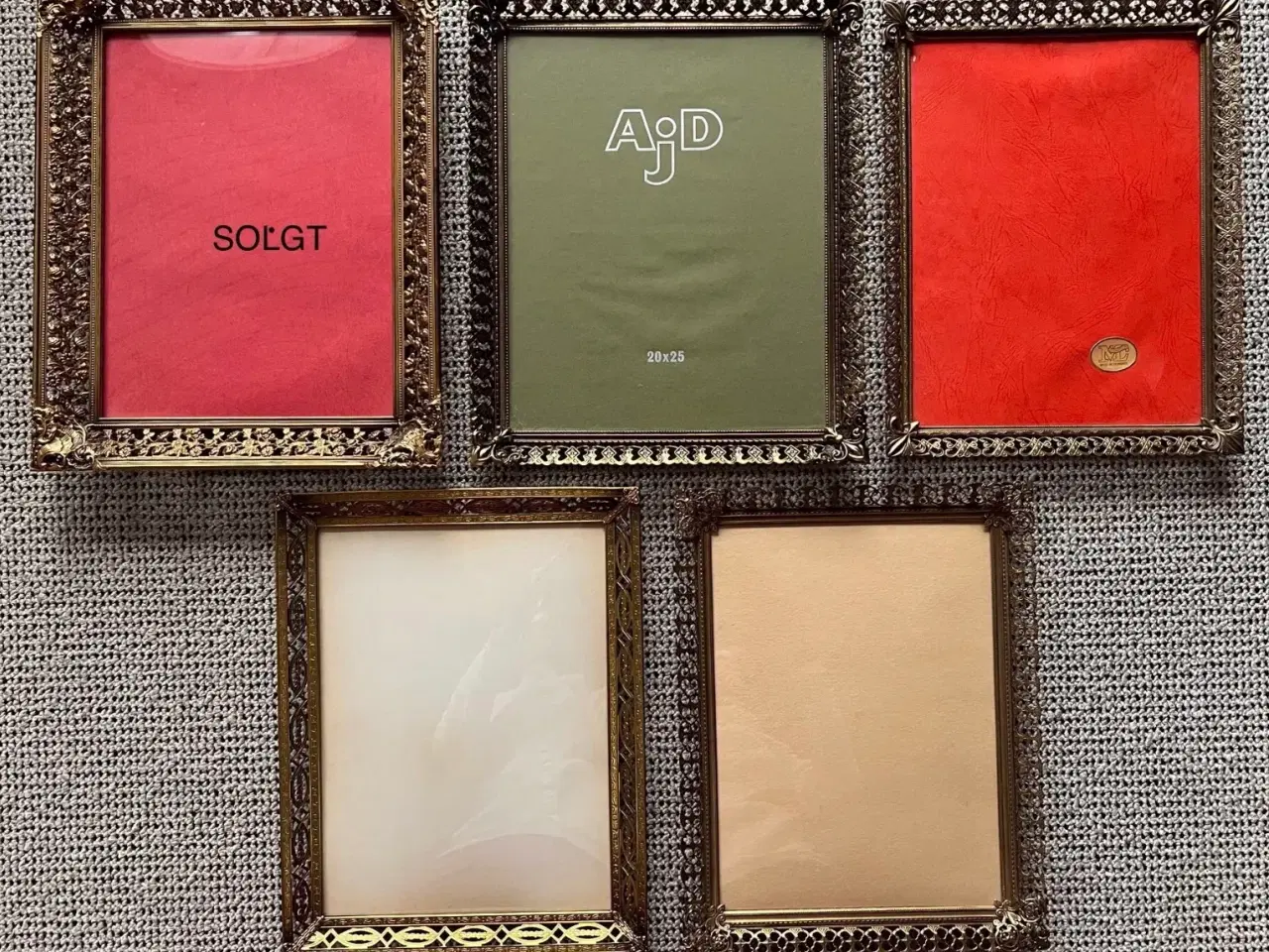 Billede 1 - Billederammmer i metal