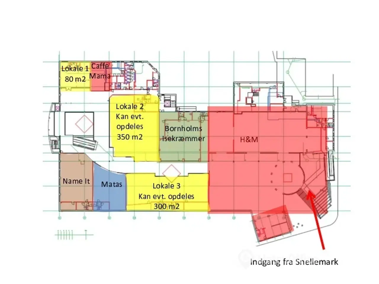 Billede 7 - Snellemarks Centret - Bornholms shopping center - midt i Rønne
