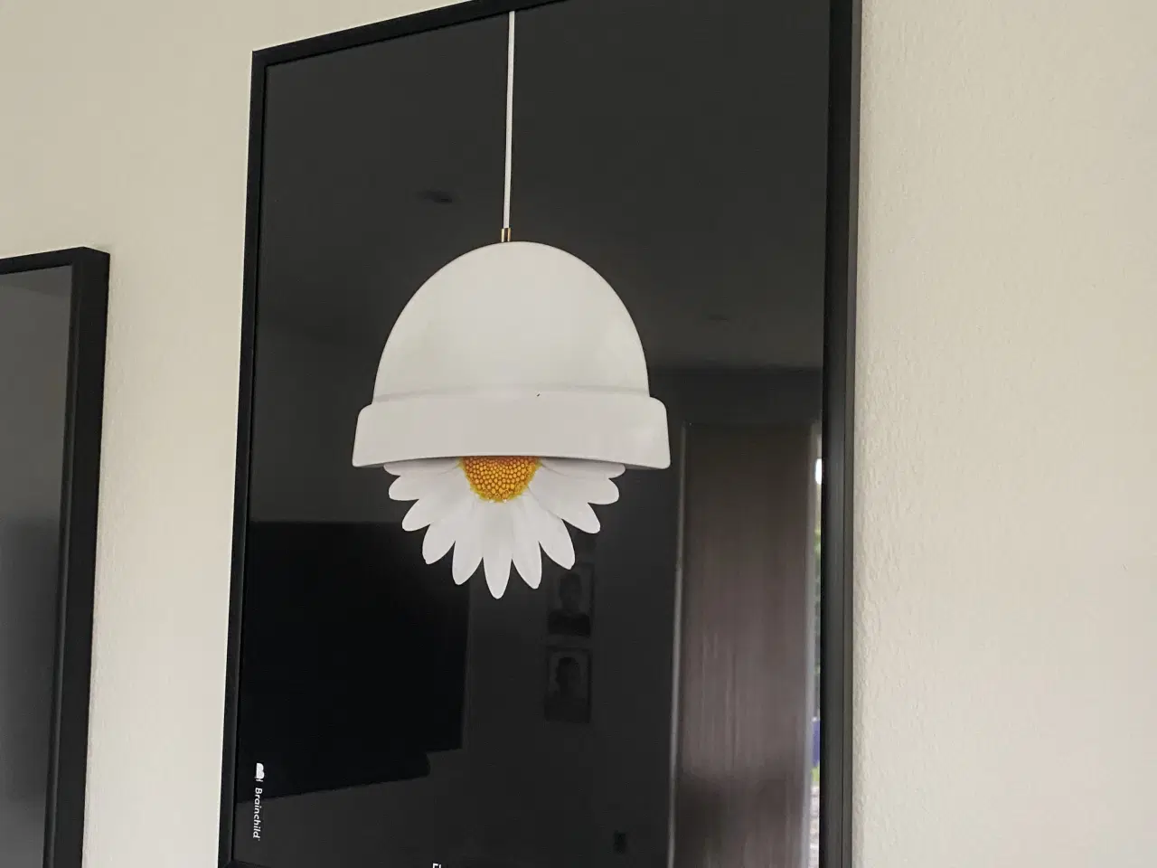 Billede 1 - Plakat fra Brainchild i sort aluramme str.30X40 cm