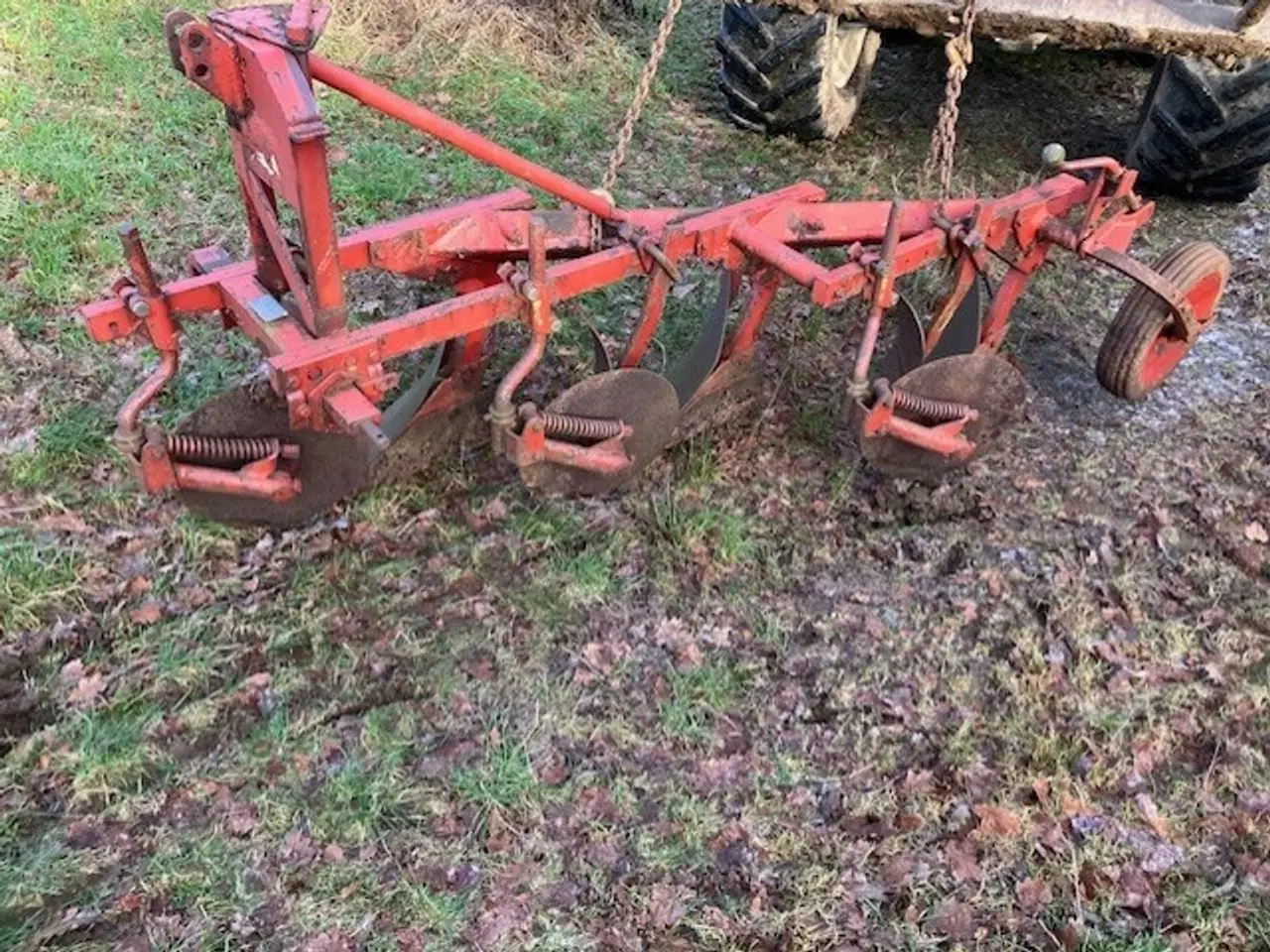 Billede 1 - 3-furet Skiold plov