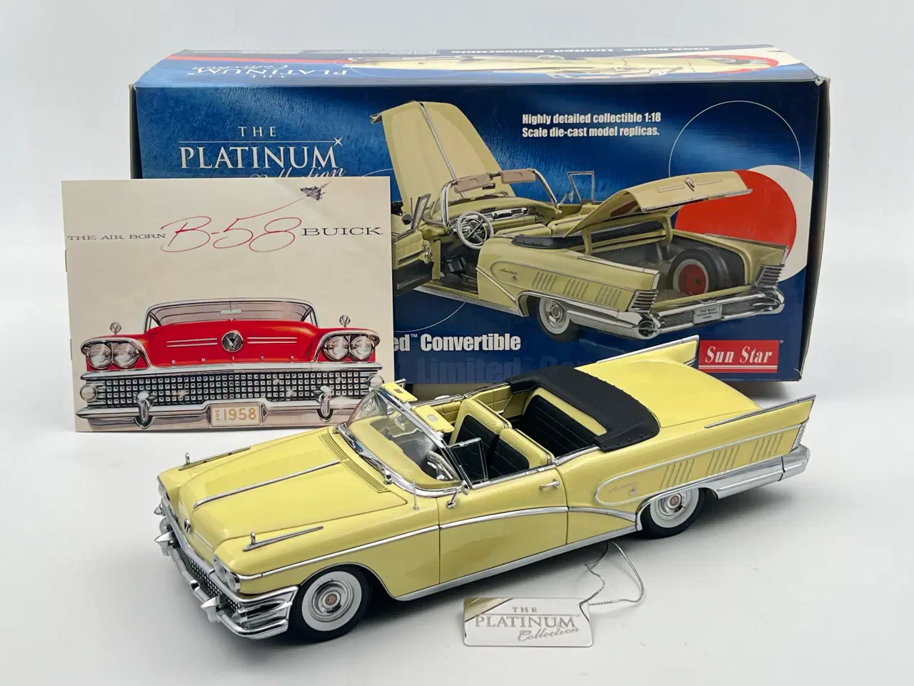 Billede 1 - 1958 Buick Limited Riviera Convertible 1:18 