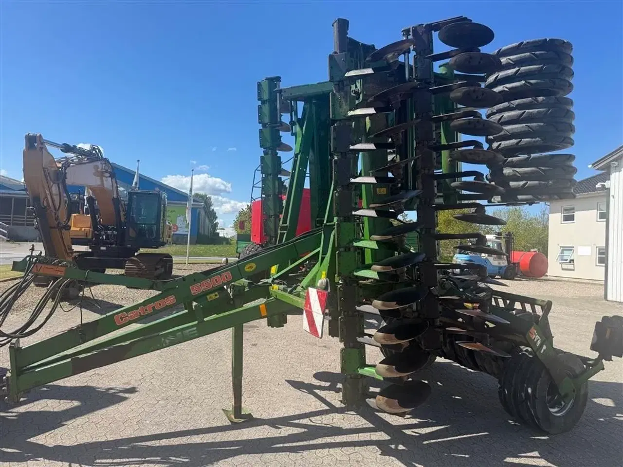 Billede 10 - Amazone Catros 5500, Bugseret
