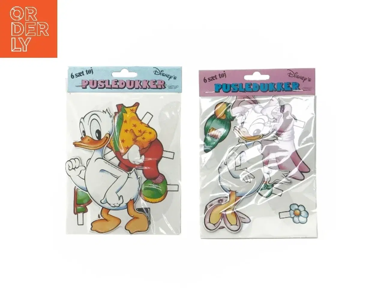 Billede 1 - Disney Pusledukker fra Disney (str. 18,5x12,5 cm)