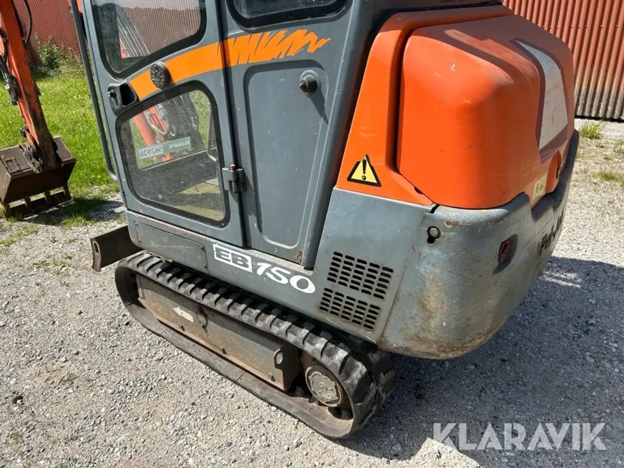 Billede 6 - Gravemaskine m. maskintrailer Pel-job EB150
