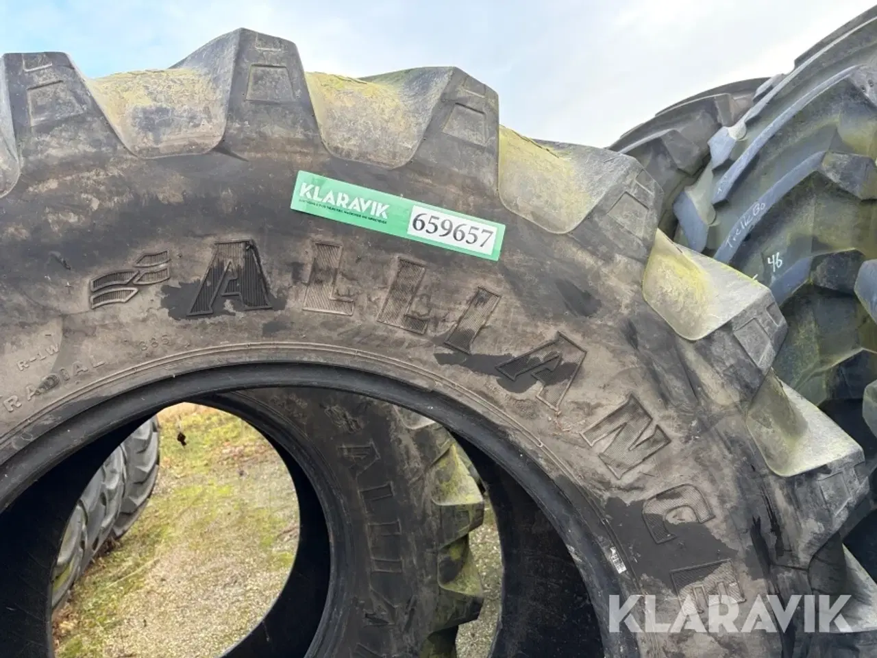 Billede 2 - Landbrugsdæk Alliance 650/85R38 2 styk