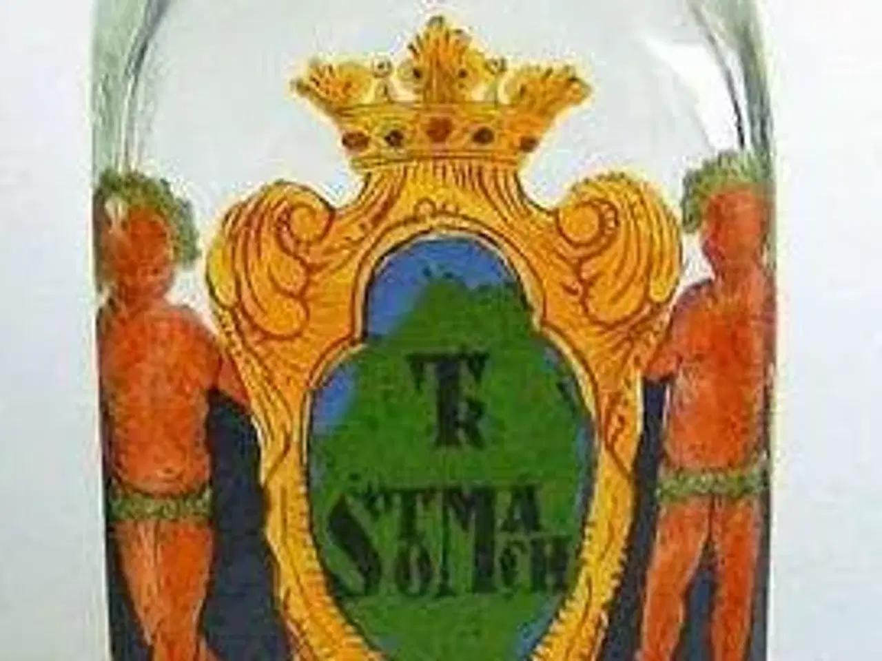 Billede 1 - Holmegaard Apotekerflaske 1980