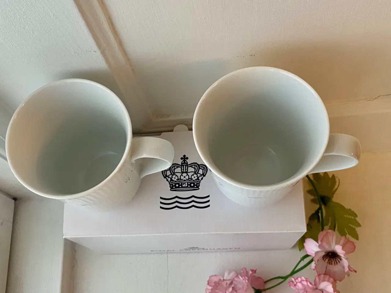 Billede 7 - Nyt og ubrugt: Yndigt sæt tidløs RC riflet krus (2