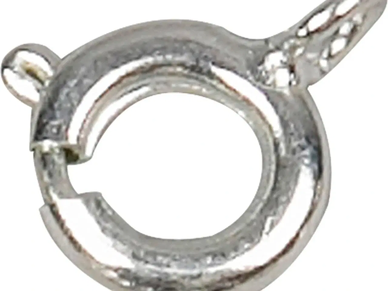 Billede 1 - Fjederlås, diam. 7 mm, sølv, 10stk./ 1 pk.