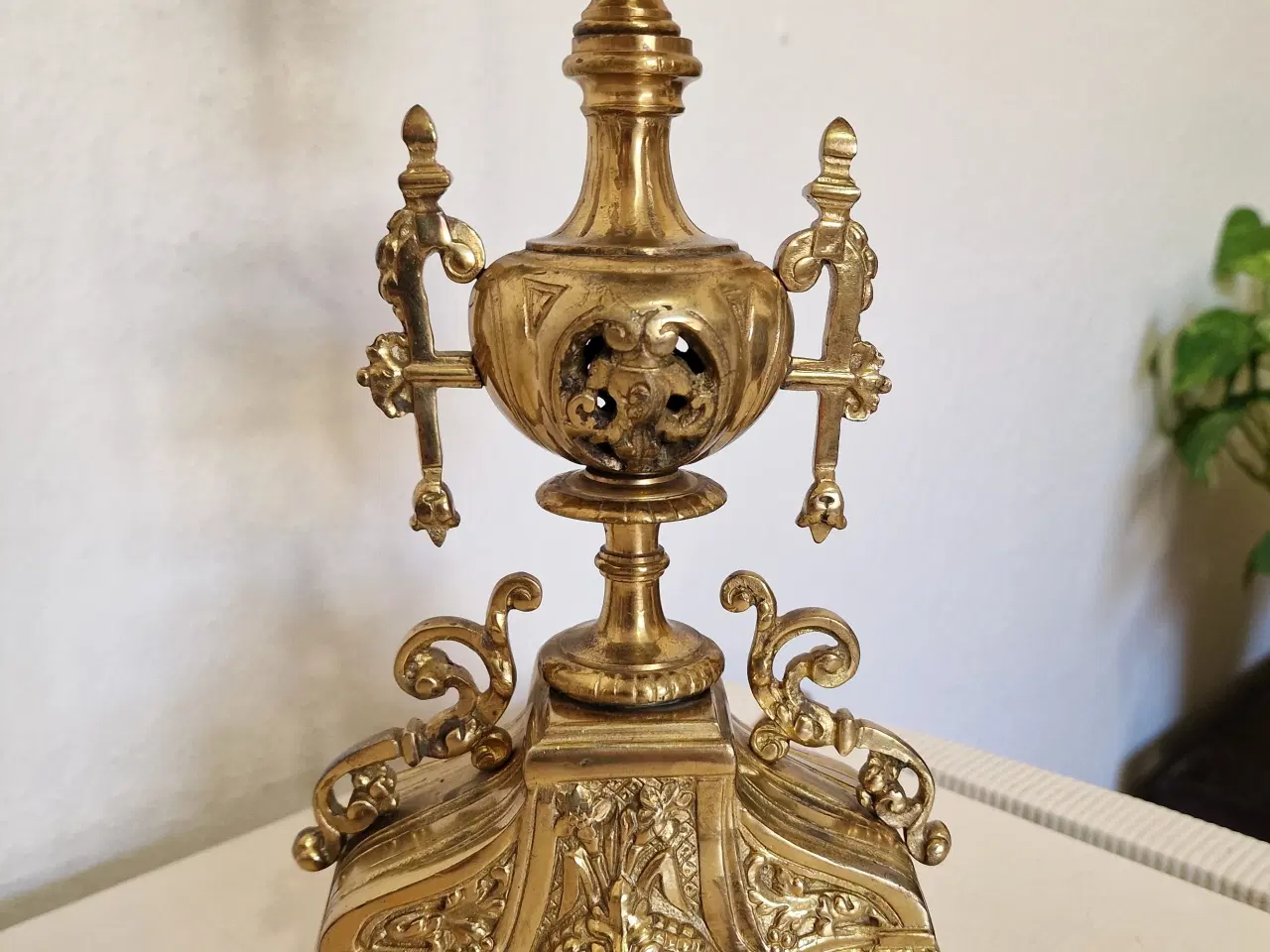 Billede 7 - Bordlampe i messing