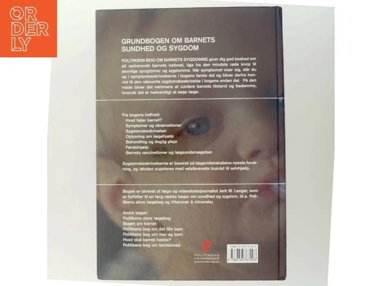 Billede 3 - Politikens bog om barnets sygdomme af Jerk W. Langer (Bog)