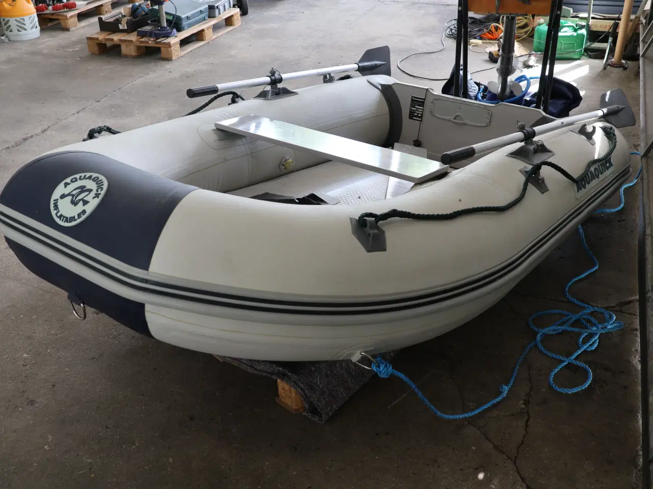 Billede 9 - Aqua Quick gummibåd type DI-260 m/påhængsmotor
