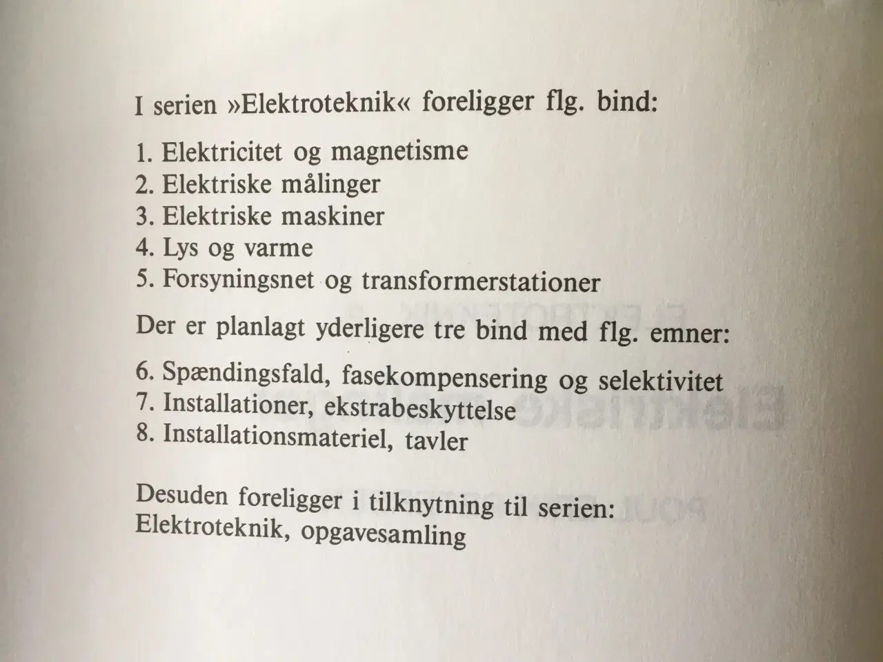 Billede 5 - EL Fagbøger Elektroteknik 2 + 3 + 4