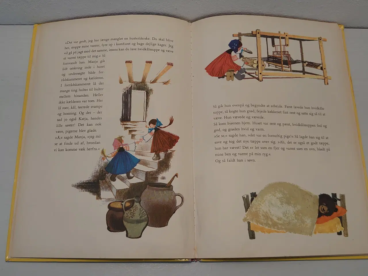 Billede 4 - Bjørnen Miska. Russisk folkeeventyr. 1968.