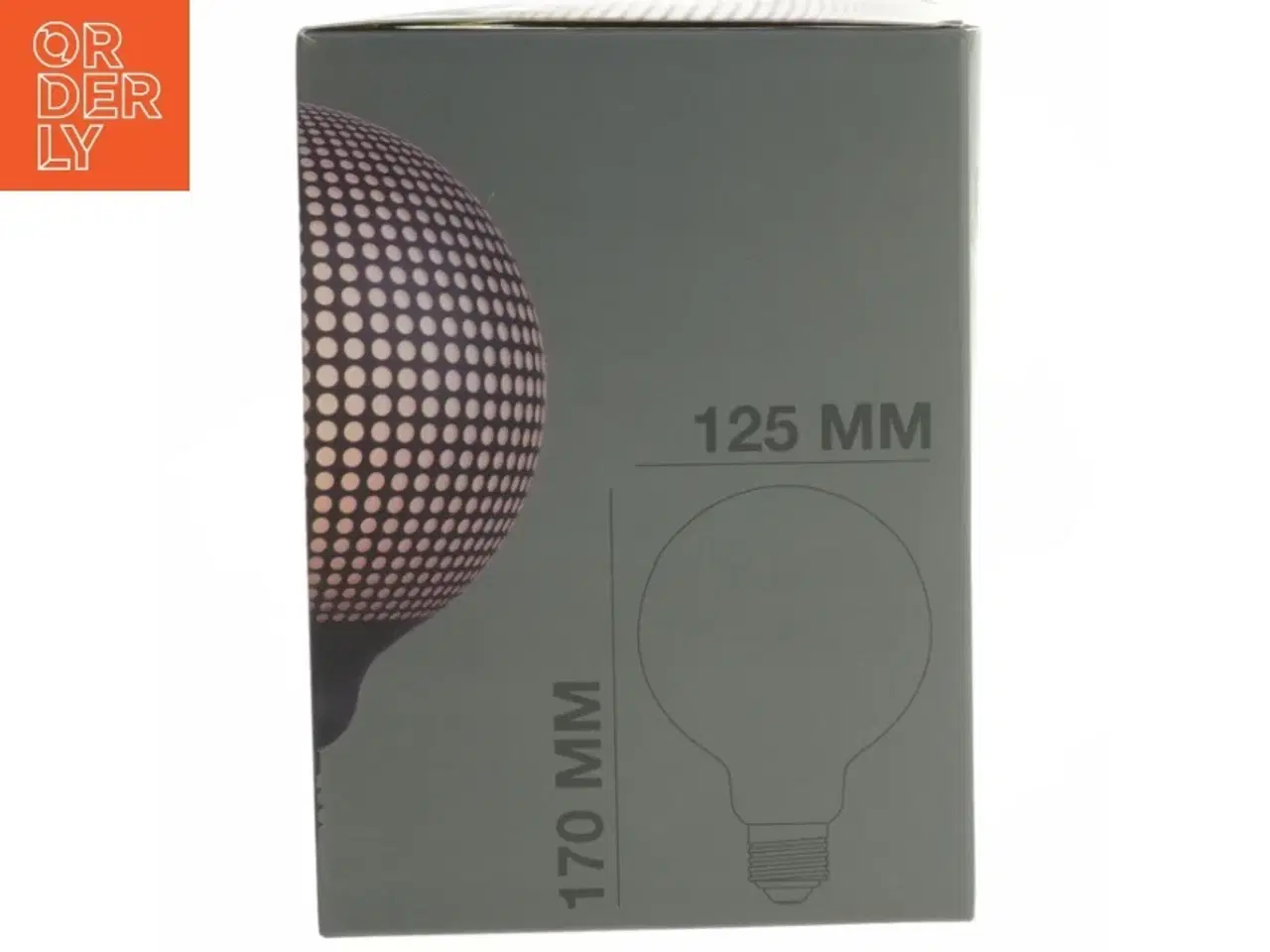 Billede 3 - Dekorativ LED pære (str. 170x125 mm)