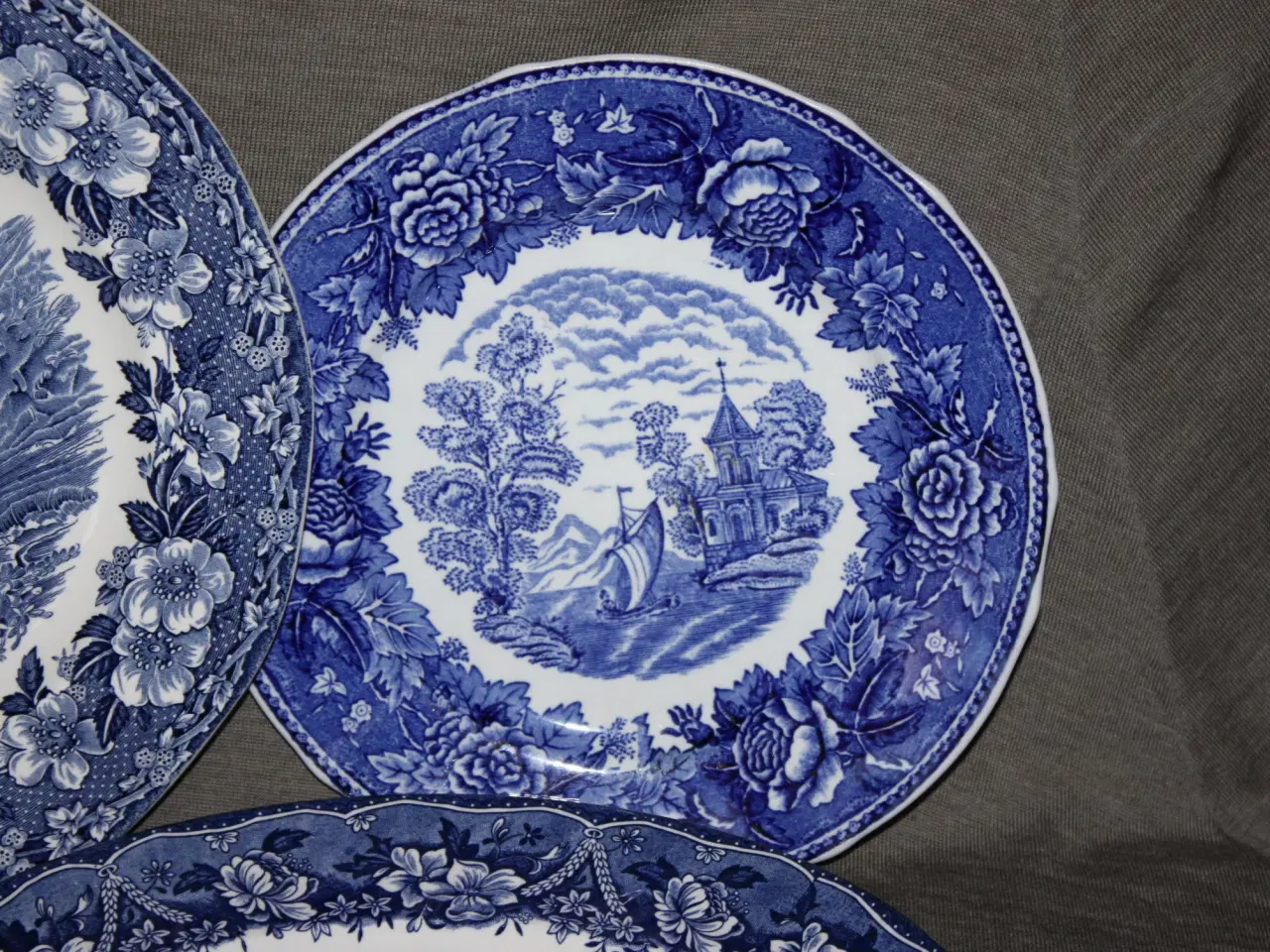 Billede 3 - Sukkerskål Villeroy & Boch Blue Castle 