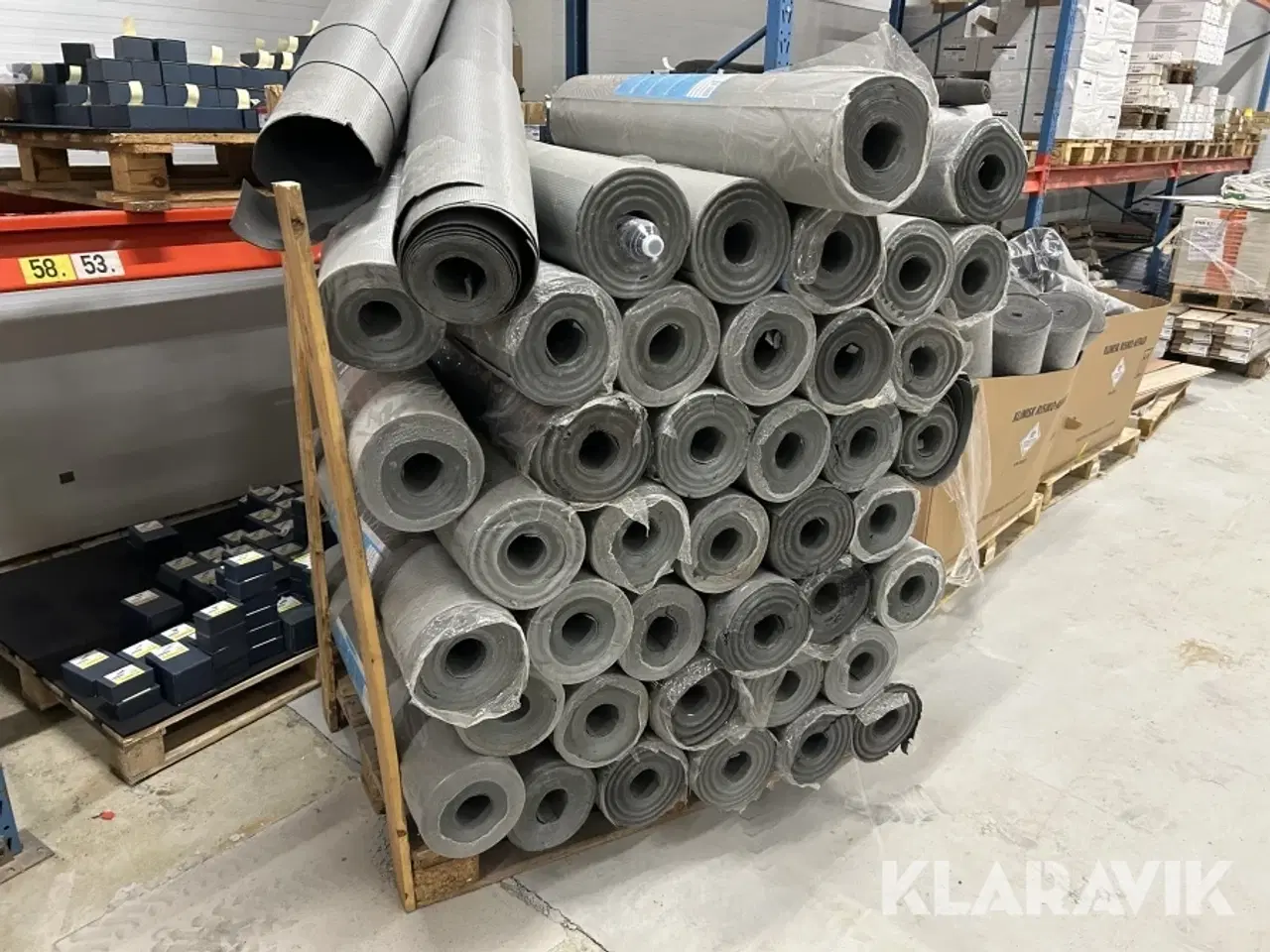 Billede 1 - Gulvunderlag 10 ruller, 165m2