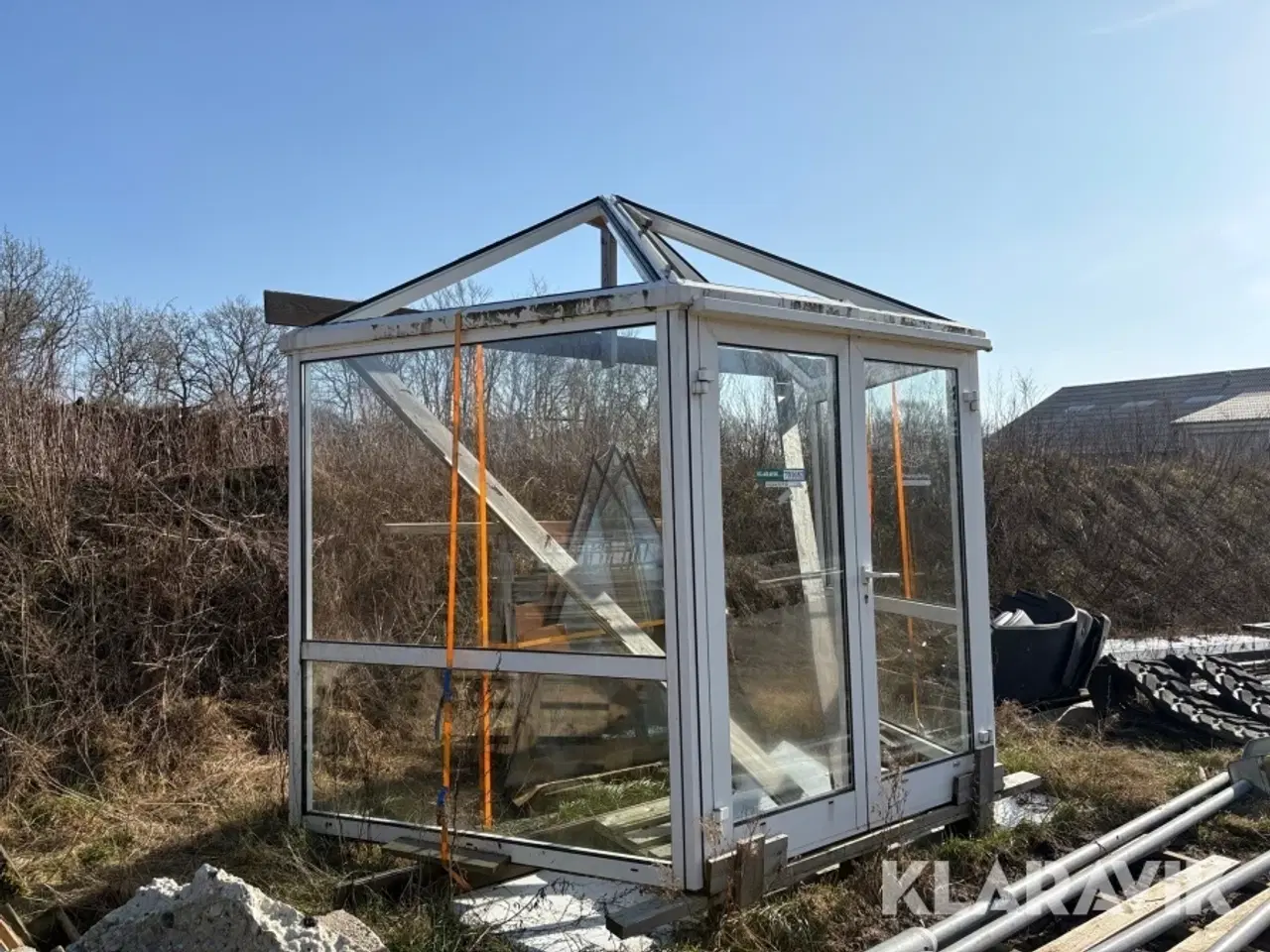 Billede 5 - Indgangsparti aluminium/glas