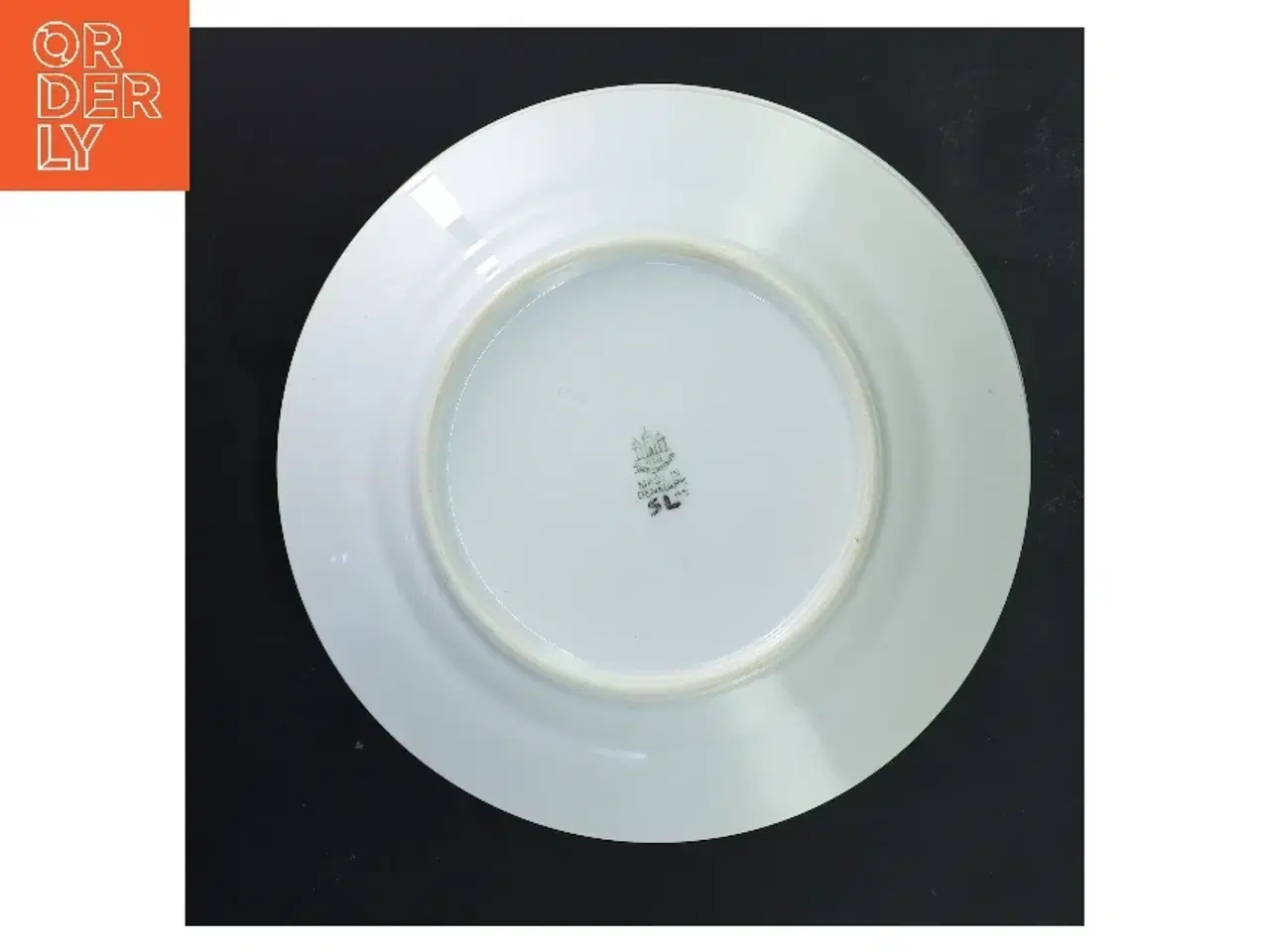 Billede 3 - Sæt af 4 antikke tallerkener fra B&G (str. 4 stk Ø 22 cm)