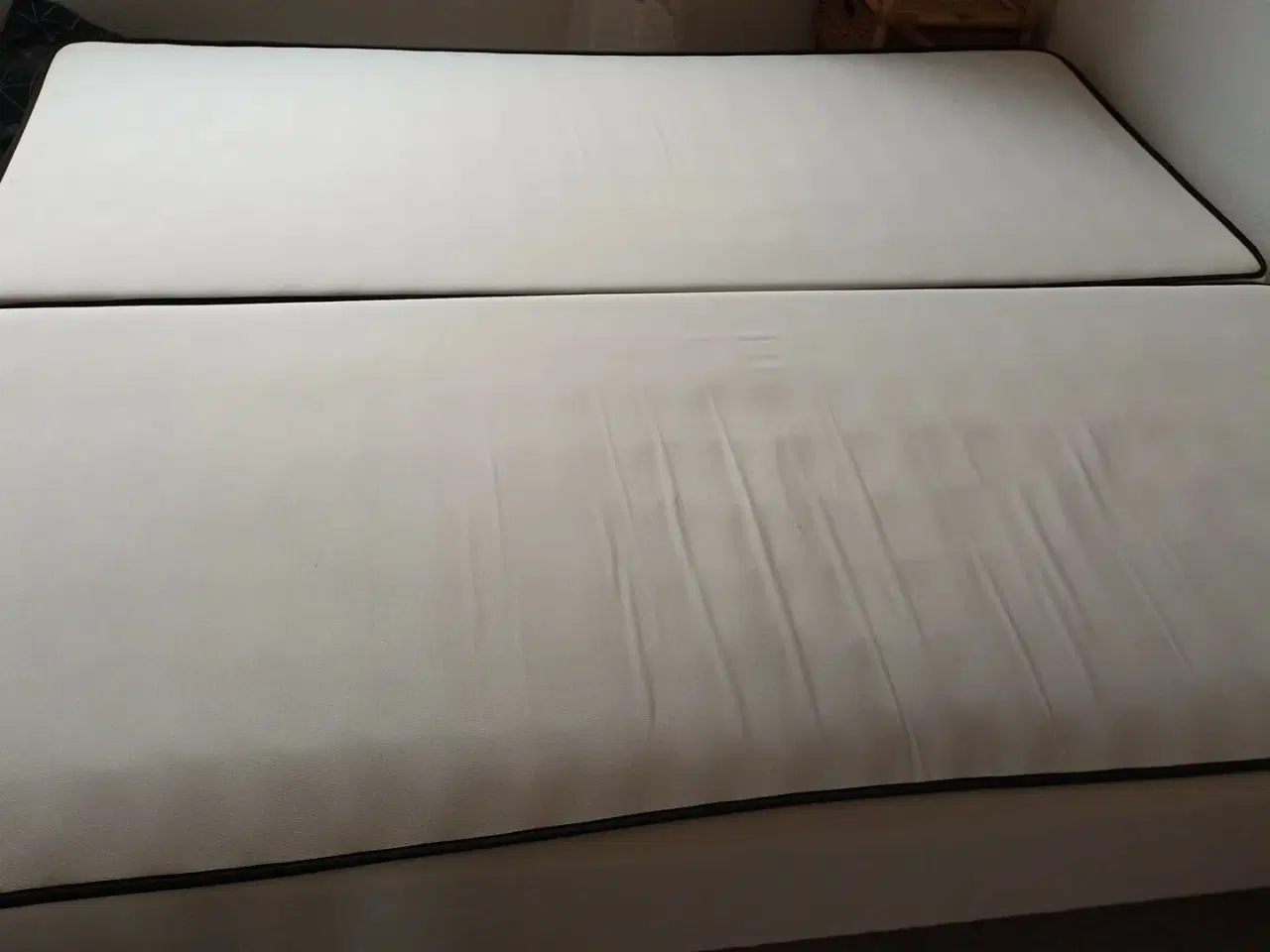 Billede 1 - 2 fine boksmadrasser incl. topmadras